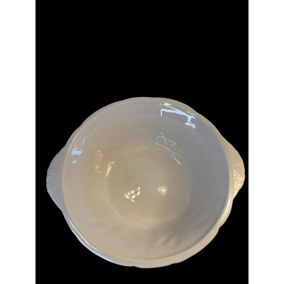 Miramar of California Vintage Cabbage Leaf Baking Chafing Dish with Lid/Stand - Picture 6 of 10